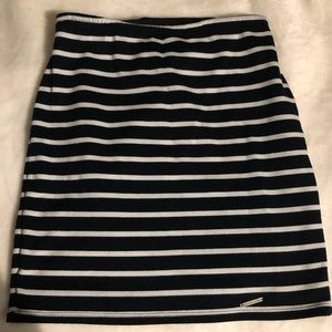 Abercrombie & Fitch Bodycon Striped Skirt